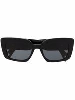 Lanvin lunettes de soleil à monture rectangulaire - Noir