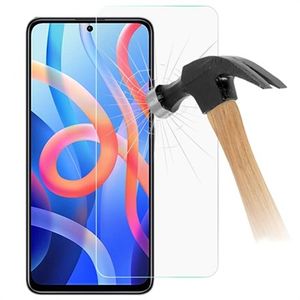 Xiaomi Poco M4 Pro 5G Screenprotector van gehard glas - 9H - Doorzichtig