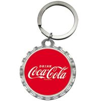 Ronde Coca-Cola Dop Sleutelhanger
