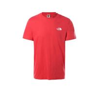 The North Face T-shirt Simple Dome rood