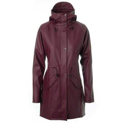 Agu Parka Silda Wine Red Regenjas Dames 