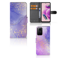 Hoesje voor Xiaomi Redmi Note 12S Watercolor Paars - thumbnail