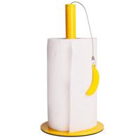 Balvi Keukenrolhouder Banaan 31 Cm Staal Geel