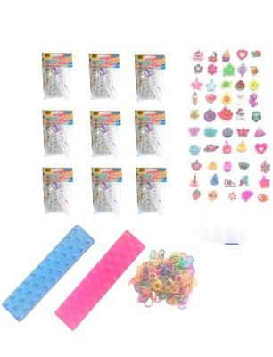 Loom Twister loombandsset met geur junior wit 3100-delig