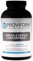 Proviform Omega 3 visolie concentraat 1000 mg (250 Softgels) - thumbnail