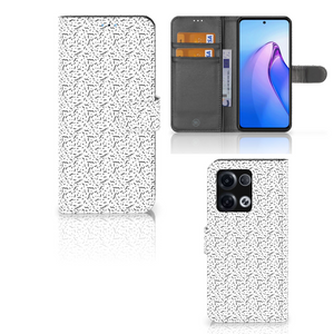 OPPO Reno8 Pro Telefoon Hoesje Stripes Dots