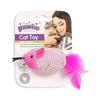 Pawise kattenspeelgoed in muisvorm, 9 cm