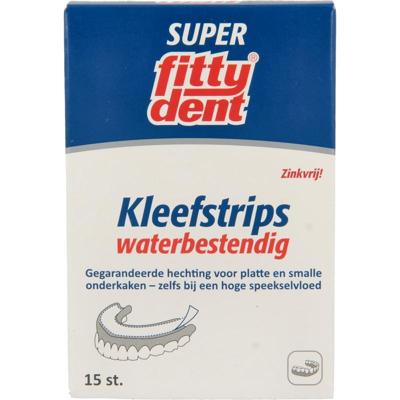 Fittydent Kleefstrips voor onderprothesen Fittydent Kleefstrips voor onderprothesen