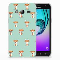 Samsung Galaxy J3 2016 TPU Hoesje Pups