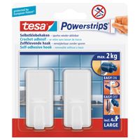 2x Tesa Powerstrips haken large klusbenodigdheden - thumbnail