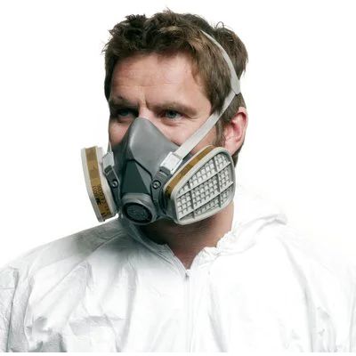 3M 6300L Halfgelaatsmasker Zonder filter Maat: L EN 140 DIN 140