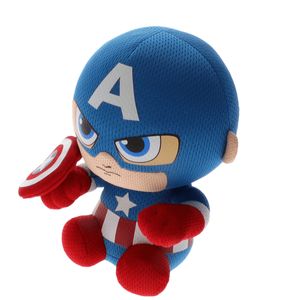 TY Beanie Babies Marvel Knuffel Captain America 15 cm