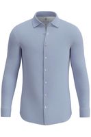 Desoto Slim Fit Jersey shirt blauw, Motief - thumbnail