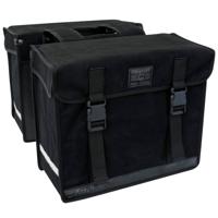 Canvas Fietstas Led 65,5 Liter Zwart