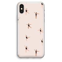 Dancing #1: iPhone XS Max Transparant Hoesje