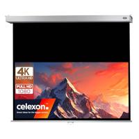 Celexon Display voor scholen, professionele presentaties en thuisbioscoop handmatig Pro Plus – 280 x 175 cm – 2007/ Gain 1,2 – Full HD – 3D