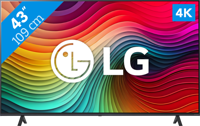 LG NanoCell NANO81 43NANO81T6A tv 109,2 cm (43") 4K Ultra HD Smart TV Wifi Blauw - thumbnail