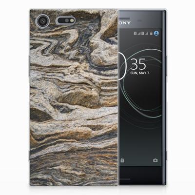 Sony Xperia XZ Premium TPU Siliconen Hoesje Steen Sony Xperia XZ Premium TPU Siliconen Hoesje Steen