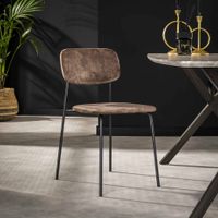 LifestyleFurn Eetkamerstoel Teagan Velvet