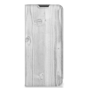 Nokia G50 Book Wallet Case White Wood