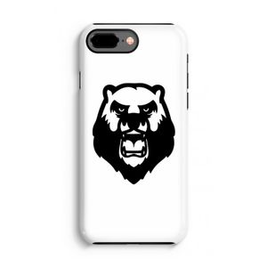 Angry Bear (white): iPhone 7 Plus Tough Case