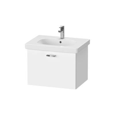 Duravit XBase wastafelonderkast 60x48,5 cm met 1 lade voor D-Code wastafel, matwit