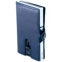 Silvergear Luxe Pasjeshouder Leer Blauw
