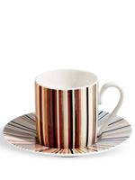 Missoni Home ensemble à café Stripes Jenkins - Gris