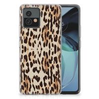 Motorola Moto G72 TPU Hoesje Leopard - thumbnail