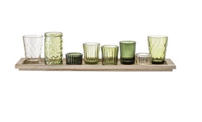 Bloomingville 27405302 waterglas Groen 9 stuk(s) Bloomingville 27405302 waterglas Groen 9 stuk(s)