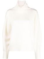 ZIMMERMANN Lyrical brushed wool-cashmere jumper - Blanc - thumbnail