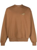 Tommy Jeans sweat à patch logo - Marron