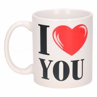 I Love You beker / mok 300 ml - thumbnail