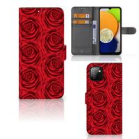 Samsung Galaxy A03 Hoesje Red Roses - thumbnail