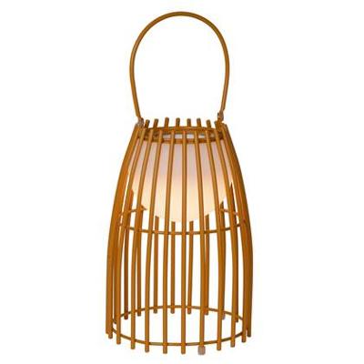 Lucide FJARA Tafellamp 1xGeïntegreerde LED - Bruin