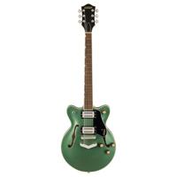 Gretsch G2655 Streamliner Center Block Jr Double-Cut V-Stoptail Steel Olive - Semi-akoestische gitaar