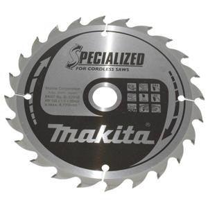 Makita SPECIALIZED B-32910 Hardmetaal-cirkelzaagblad 165 x 20 x 1 mm Aantal tanden: 24 1 stuk(s)