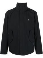 Stone Island veste zippée à col montant - Noir