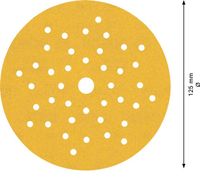 Bosch Accessoires Expert C470 schuurpapier voor excenterschuurmachines 125 mm, multigaten, K240 5-delig - 2608901098