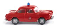 Wiking 086145 H0 Hulpdienstvoertuig Volkswagen 1600 brandweerauto limousine - thumbnail