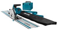 Makita DSP601ZJU2 - 2x18v Accu Invalcirkelzaag 165 mm Zonder accu's en lader, in Mbox met AWS zender