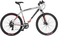 Rucanor Lux 27.5 Inch 46 cm Heren 21V Mechanische schijfrem Zilver/Rood