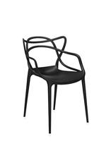 Kartell Masters, stoel, zwart, 4 stuks