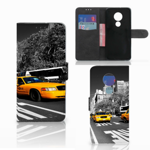 Motorola Moto G7 Power Flip Cover New York Taxi