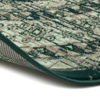 Interieur05 Vloerkleed Vintage Aila Groen Rond 160cm - thumbnail