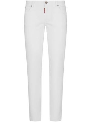 Dsquared2 Slim-fit jeans - Wit