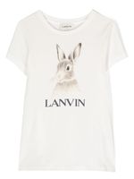 Lanvin Enfant t-shirt Botanica à imprimé graphique - Blanc