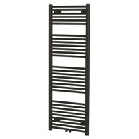 Royal Plaza Sorbus radiator 60x140cm 735watt recht met midden aansluiting mat zwart 77962 - thumbnail