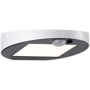 Paulmann 94247 Ryse Wandlamp op zonne-energie met bewegingsmelder Energielabel: G (A - G) 1.2 W Warmwit Wit