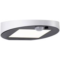 Paulmann 94247 Ryse Wandlamp op zonne-energie met bewegingsmelder Energielabel: G (A - G) 1.2 W Warmwit Wit - thumbnail